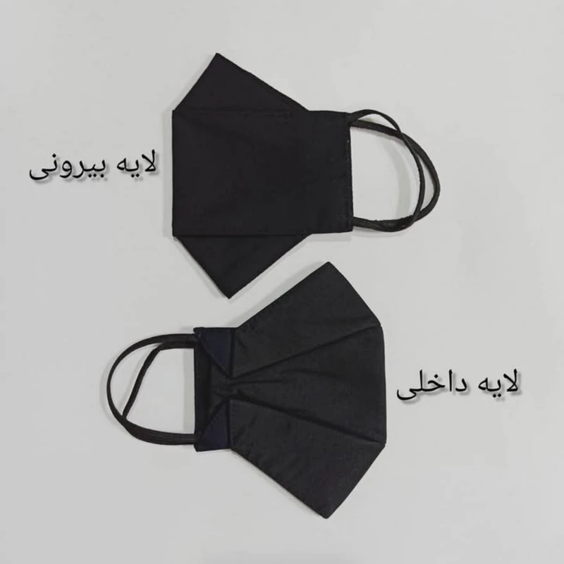 عکس شماره 4 : ماسک پارچه-ای الیزاسوینگ مدل پارچه ای کد best_06 مجموعه 6 عددی