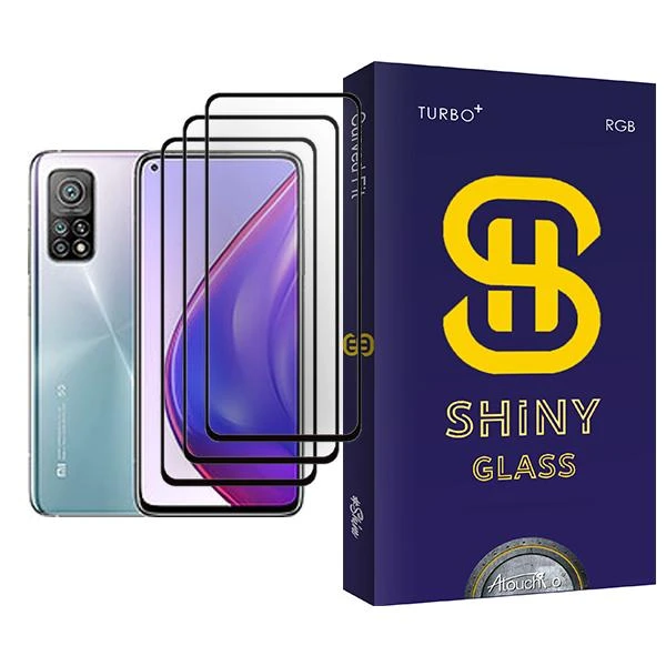 محافظ صفحه نمایش آتوچبو مدل Shiny Glass MIX003 مناسب برای گوشی موبایل شیائومی Mi 10T Pro 5G بسته سه عددی