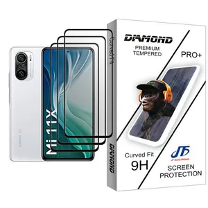 JF Diamond Glass MIX003 Screen Protector For Xiaomi Mi 11X Pack Of 3