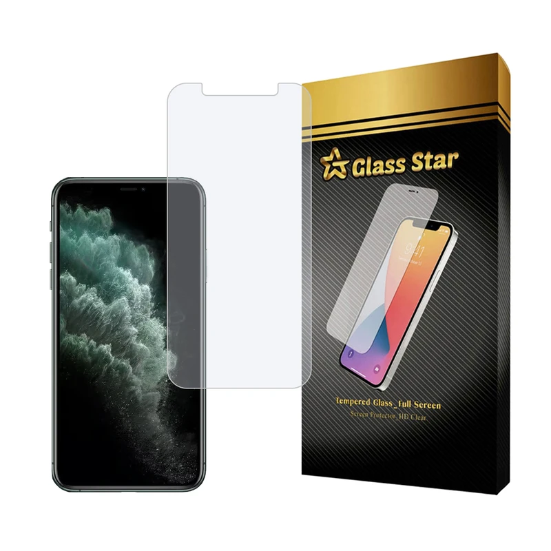 محافظ صفحه نمایش ساده گلس استار مدل SIMPLS مناسب برای گوشی موبایل اپل iphone 11 Pro Max