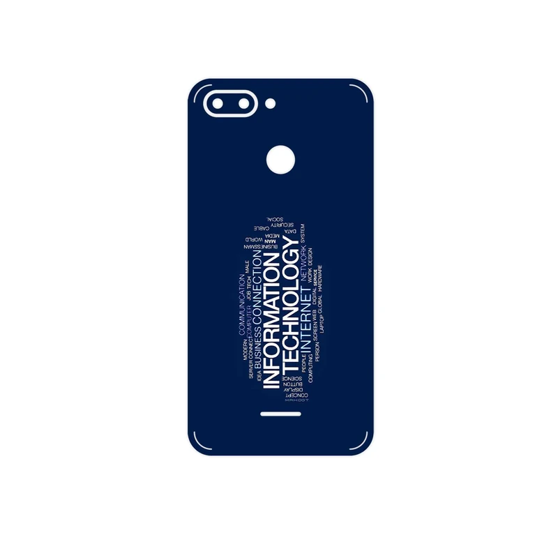 برچسب پوششی ماهوت مدل IT Science مناسب برای گوشی موبایل شیائومی Redmi 6