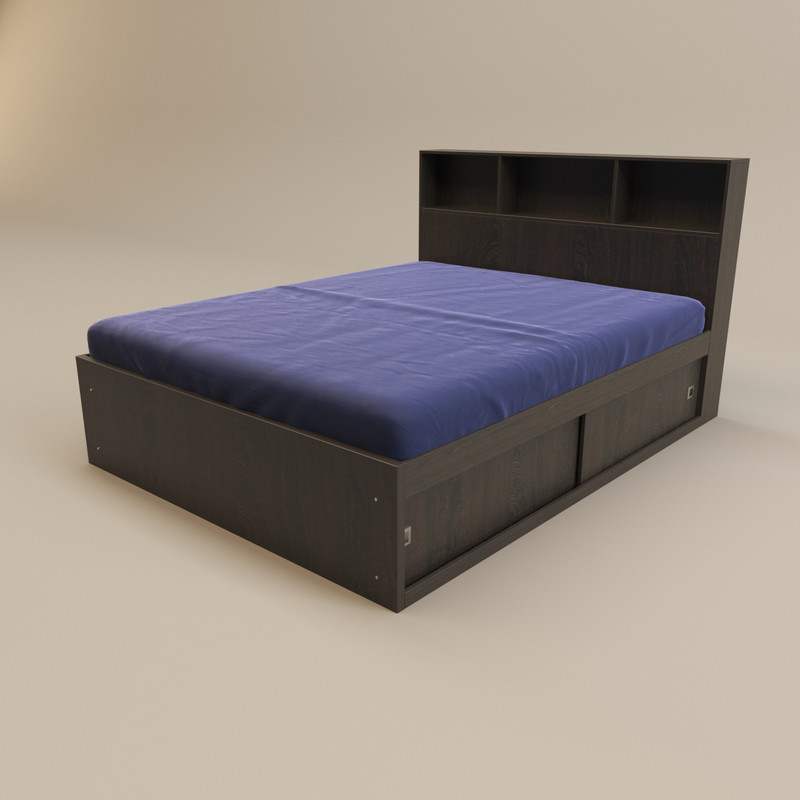 تخت خواب دو نفره اعیان مدل FH298 سایز160x200 سانتی متر