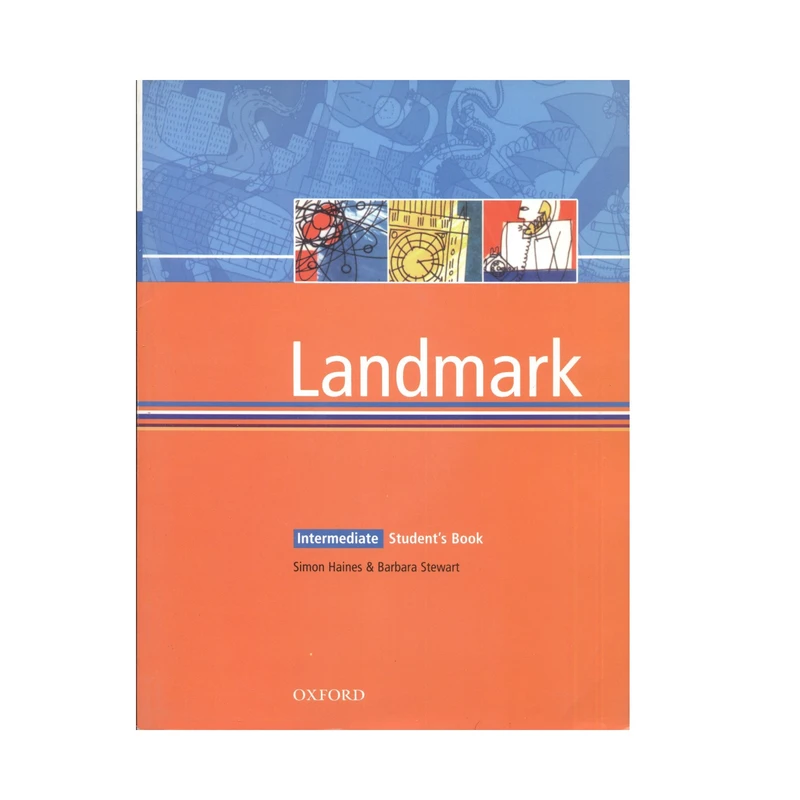 کتاب Landmark Intermediate اثر Simon Haines & Barbara Stewart نشر OXFORD