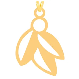 آویز گردنبند طلا 18 عیار زنانه الن نار مدل ELN31547