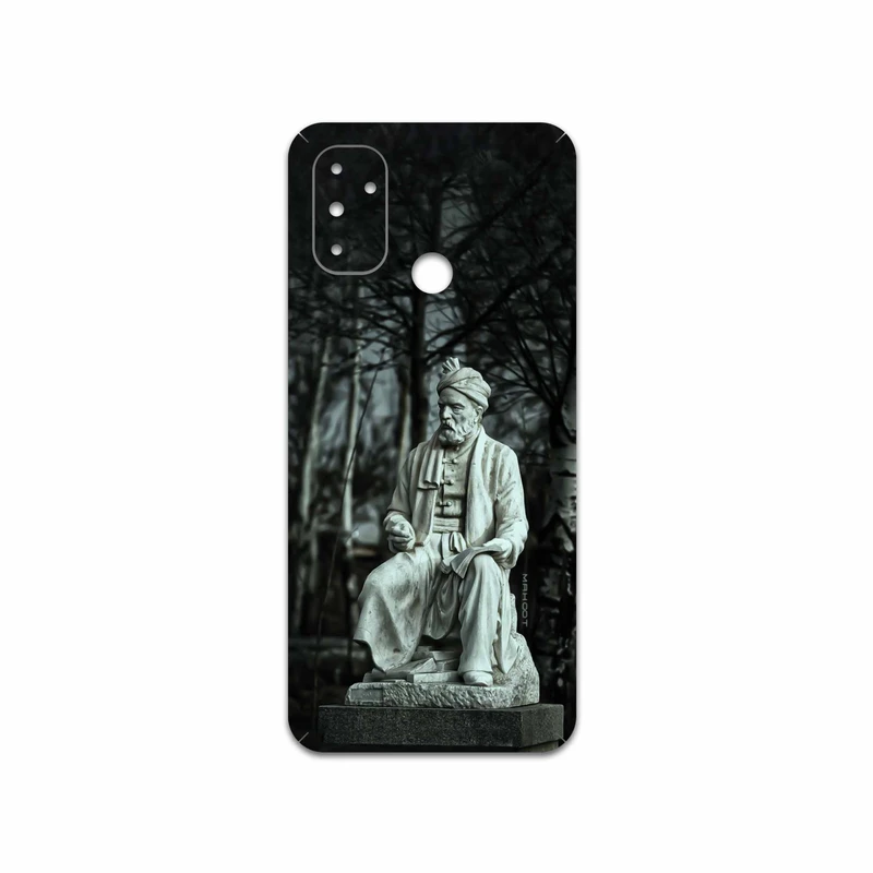 برچسب پوششی ماهوت مدل Ferdowsi-Logo مناسب برای گوشی موبایل وان پلاس Nord N100