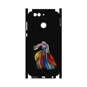 MAHOOT Rainbow Hair Digital Art-FullSkin Cover Sticker for Huawei Nova 2 Plus