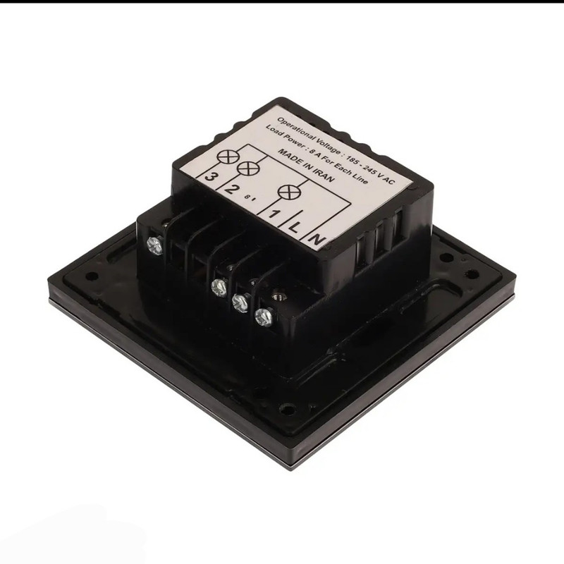 کلید دو پل مدل لمسی B2