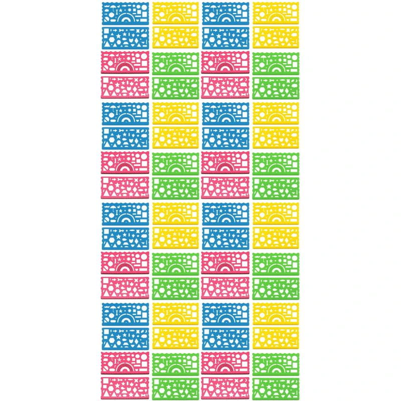 شابلون مدل ژله ای دوبل بسته 64 عددی