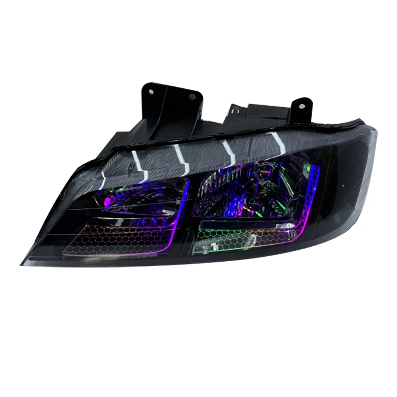 چراغ جلو خودرو گروه پژوهش صنعت مدرن مدل 3D-L فولکالر مناسب برای پژو پارس بسته دو عددی