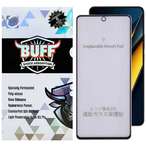 Buff 5D-Matte-G Glass Screen Protector For Xiaomi Poco X6 Pro 5G / Poco X6 5G / Poco M6 Pro 4G
