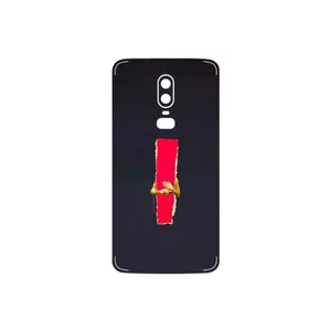 MAHOOT Collage of Embrace Cover Sticker for OnePlus 6