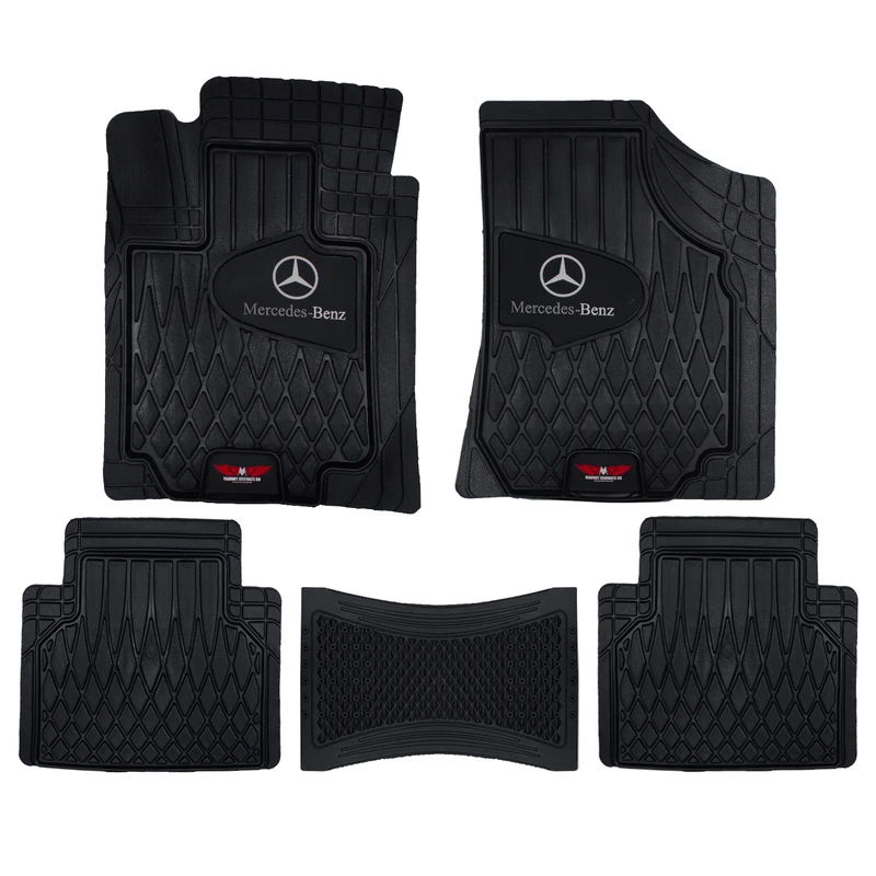 کفپوش خودرو معمولی 5 تکه ماهوت مدل Universal-BENZ