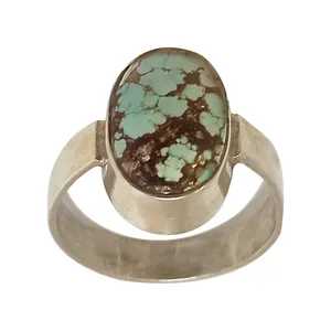 انگشتر نقره زنانه سلین کالا مدل فیروزه نیشابور ce-As022