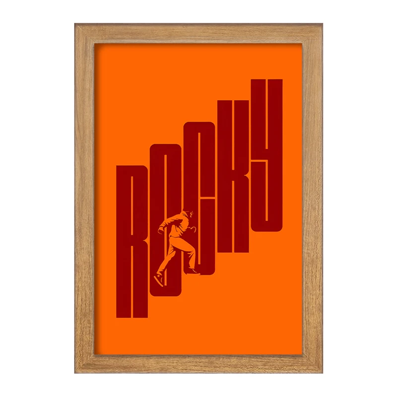 تابلو خندالو مدل راکی (Rocky) کد F10641