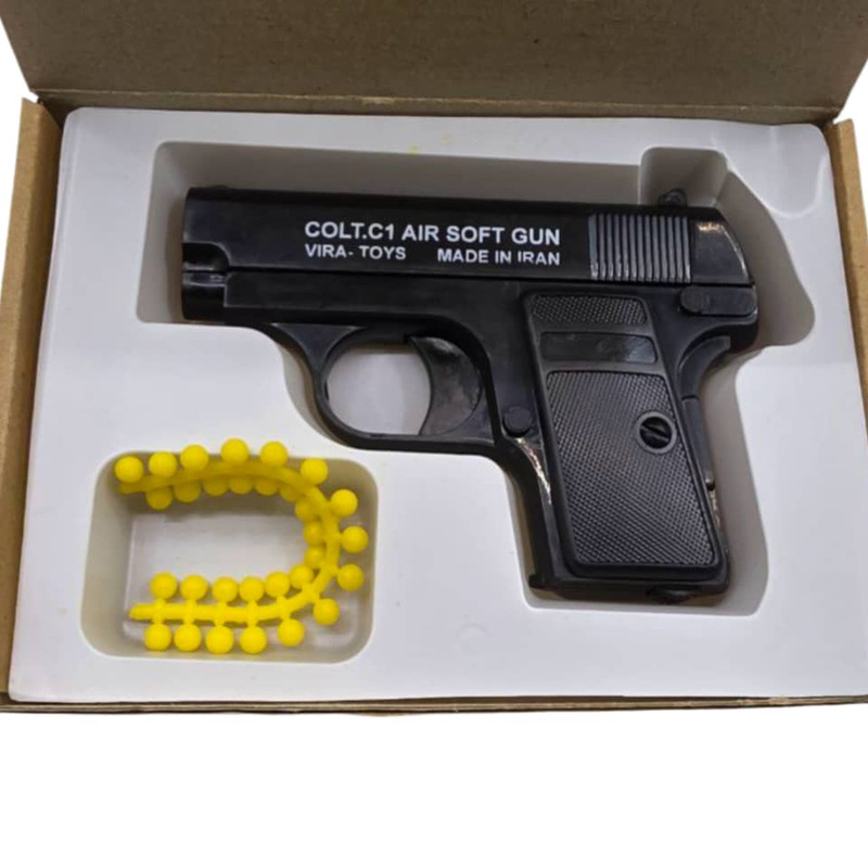 تفنگ بازی ناب سل مدل کلت  metal airsoftgun c1