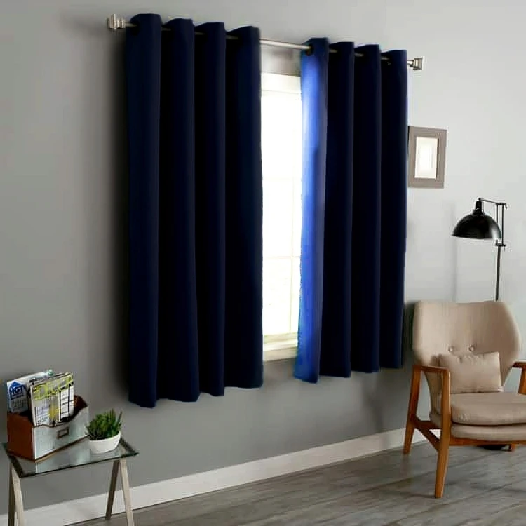 پرده پانچ تیکو دکو مدل بلک اوت ضد نور 75 درصد سه لایه کد insulator سایز 230x135 سانتی‌متر