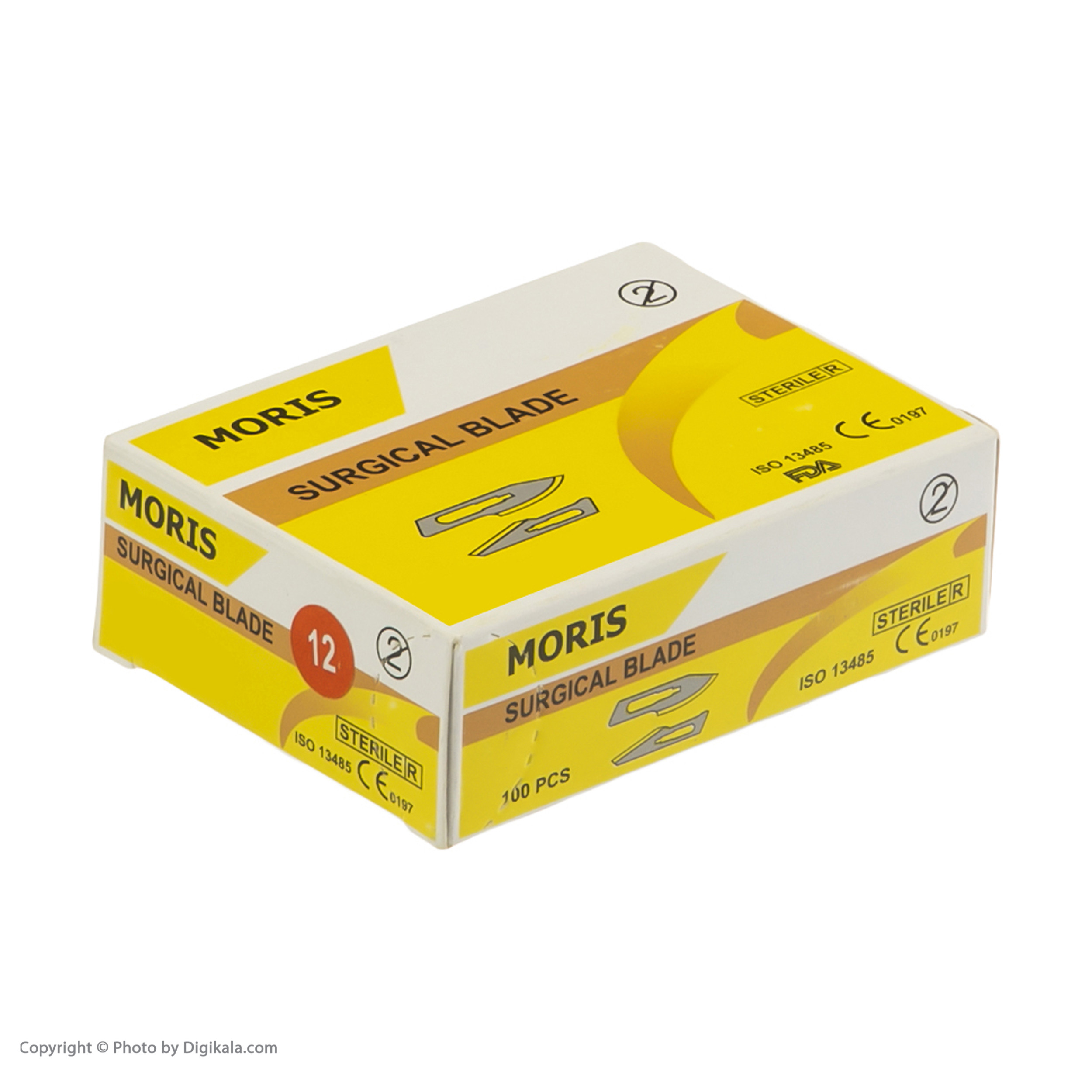 تیغ جراحی موریس سایز 12 بسته 100 عددی