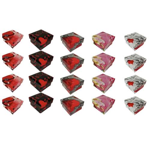 جعبه انگشتر مدل AN-04 بسته 20 عددی