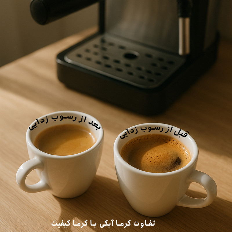 پودر جرم گیر اسپرسوساز نِت پرسو مدل دو قلو TwinClean 2X بسته دو عددی