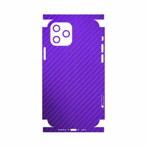 MAHOOT Purple-Fiber-FullSkin Cover Sticker for Apple iPhone 12 Pro