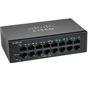 سوئیچ 16 پورت سیسکو مدل SF100D-16P
