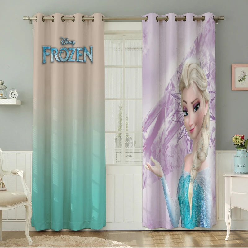 پرده نیروانا طرح کودک  مدل مخمل کد 8842 سایز 140×280 سانتی متر