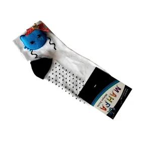 جوراب دخترانه مهپا مدل عروسکی کد 04