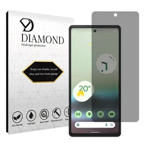 Diamond Tough model privacy screen protector suitable for Google Pixel 6a mobile phone