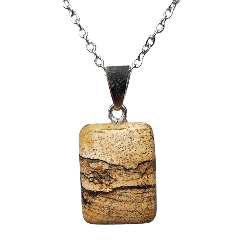 گردنبند دخترانه مدل جاسپر منظره کد 11-15