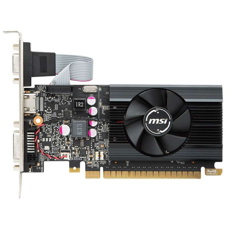 کارت گرافیک ام اس آی مدل GT 710 2GD5 LP کارت گرافیک ام اس آی مدل GT 710 2GD5 LP