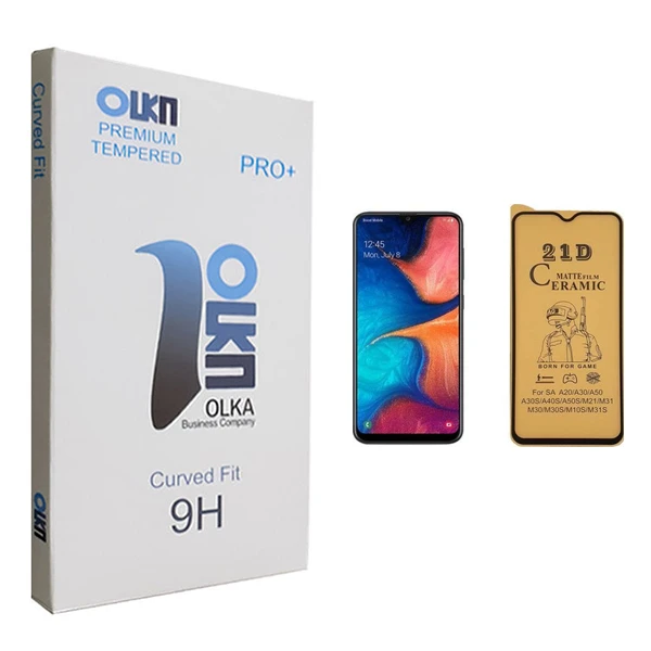 محافظ صفحه نمایش سرامیکی الکا مدل +PRO مناسب برای گوشی موبایل سامسونگ Galaxy A20