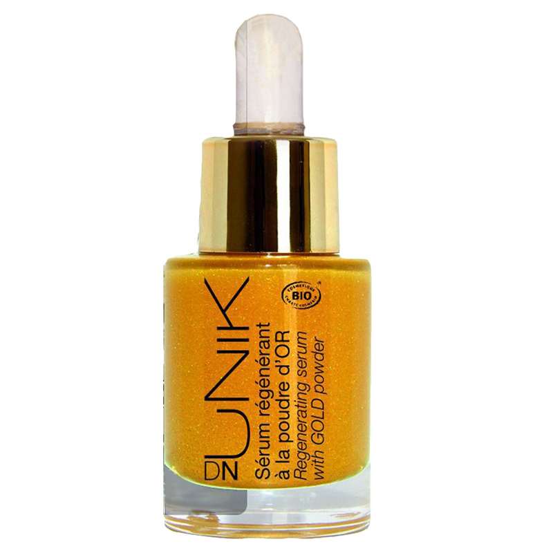 سرم بازسازی کننده دی ان یونیک مدل Ultime Regenerating Serum with Gold Powder حجم 15 میلی لیتر سرم بازسازی کننده دی ان یونیک مدل Ultime Regenerating Serum with Gold Powder حجم 15 میلی لیتر