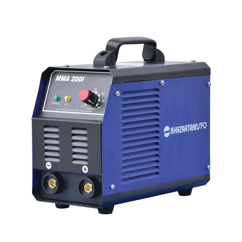 اینورتر جوشکاری 200 آمپر خزرترانسفو مدل - IGBT - MMA200I اینورتر جوشکاری 200 آمپر خزرترانسفو مدل - IGBT - MMA200I