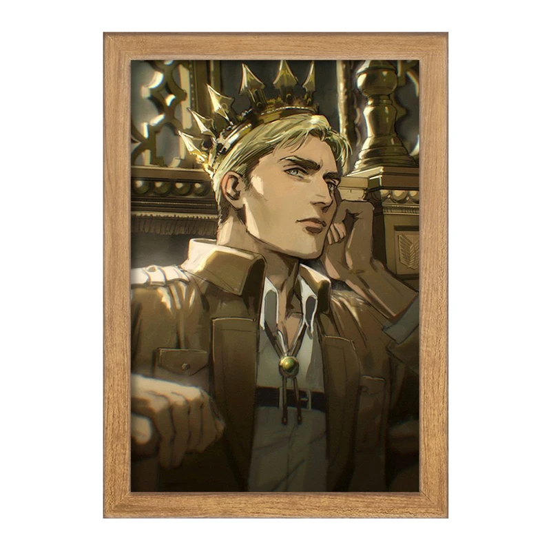 تابلو خندالو مدل گریس انیمه اتک آن تایتان Attack on Titan  کد 18524