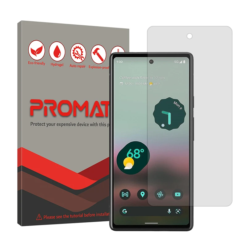 محافظ صفحه نمایش شفاف پرومیت مدل Resistant مناسب برای گوشی موبایل گوگل Pixel 6a