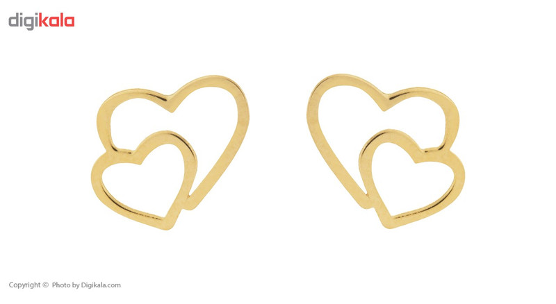 گوشواره طلا 18 عیار ماهک مدل ME0694