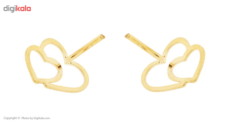 گوشواره طلا 18 عیار ماهک مدل ME0694