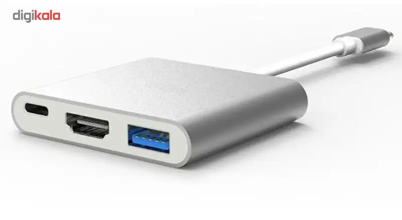 مبدل USB-C به USB-C/HDMI/USB مدل S-1304
