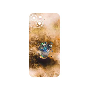 MAHOOT Collage of surreal Portrait of Men Cover Sticker for Apple iPhone 13