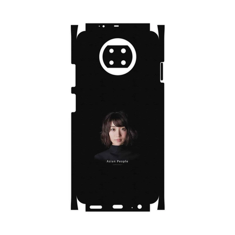 برچسب پوششی ماهوت مدل Portrait of an Asian Woman-FullSkin مناسب برای گوشی موبایل شیائومی Redmi Note 9T