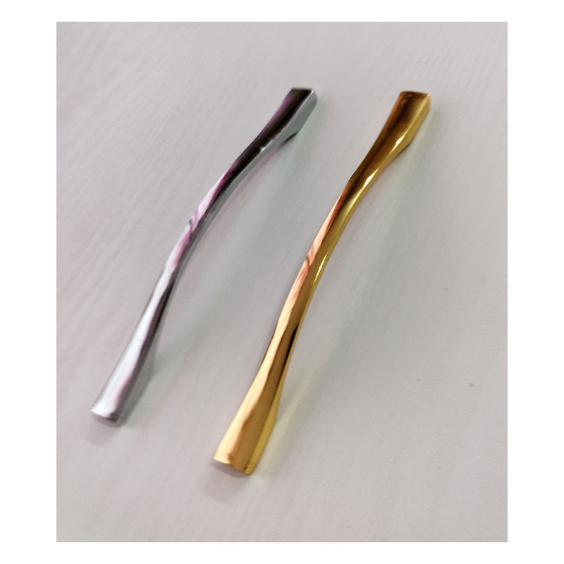 دستگیره کابینت و کمد مدل طاوسی کد  S192 بسته 3 عددی