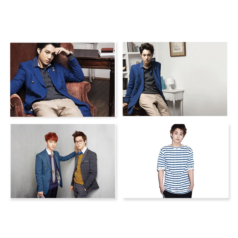 	 پوستر طرح EXO کد A-2051 مجموعه 4 عددی