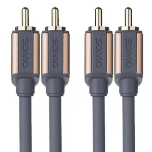 کابل 2xRCA به 2xRCA سومو مدل SR1202 طول 2 متر
