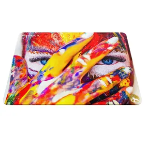Hoomero coloured face girl A1236 Mousepad