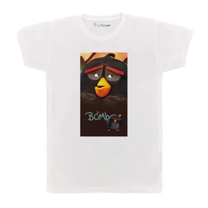 تی شرت بچگانه پرمانه طرح پرندگان خشمگین کد pmt.4466