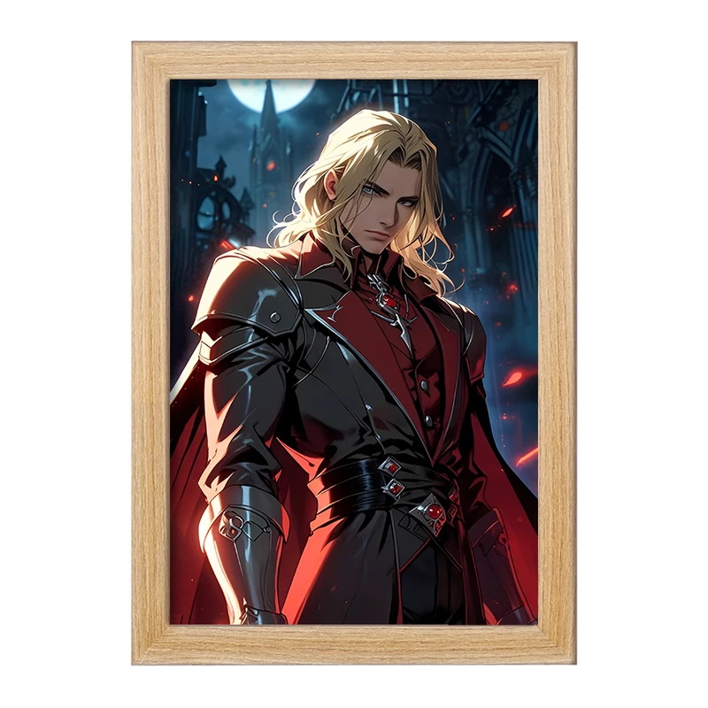 تابلو خندالو مدل انیمه آلوکارد کسلوانیا کد F12722