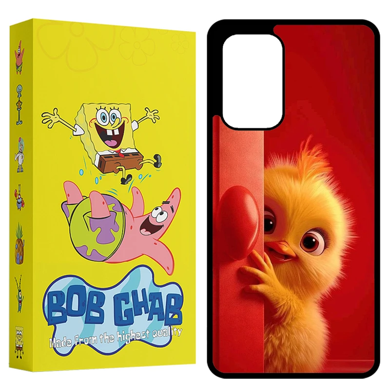 کاور باب قاب طرح جوجه مدل BCPA53 مناسب برای گوشی موبایل سامسونگ Galaxy A53 5G