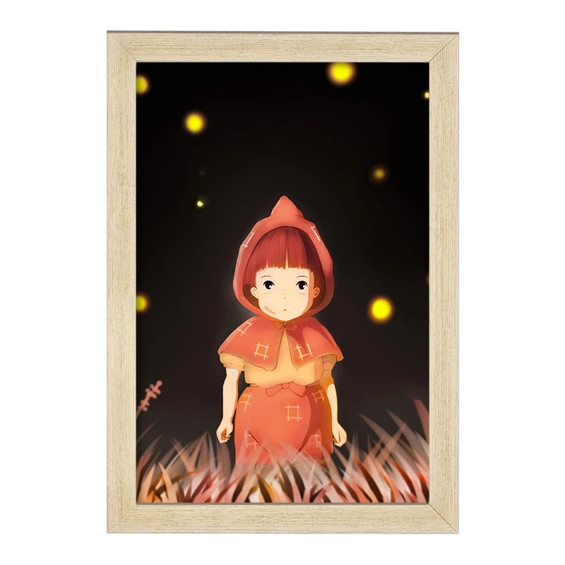 تابلو خندالو مدل ستسوکو انیمیشن گورستان کرم های شب تاب  کد 13699