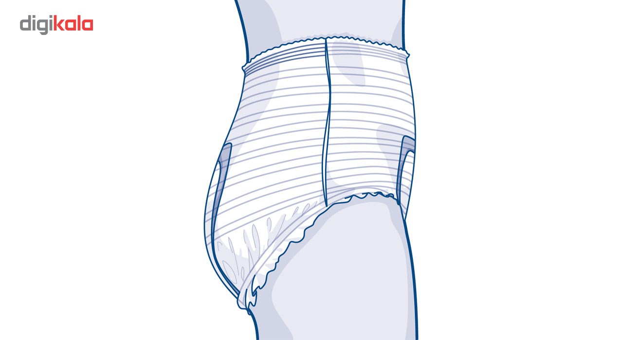 پوشک بزرگسال اتندز 5 قطره  سایز Large بسته 18 عددی