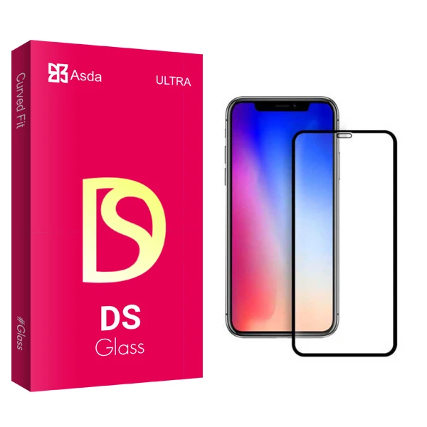 محافظ صفحه نمایش مات آسدا مدل DS glass مناسب برای گوشی موبایل اپل iPhone XS Max